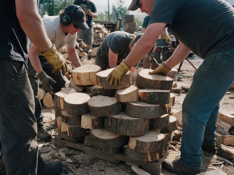 tree removal project near Shreveport, LA