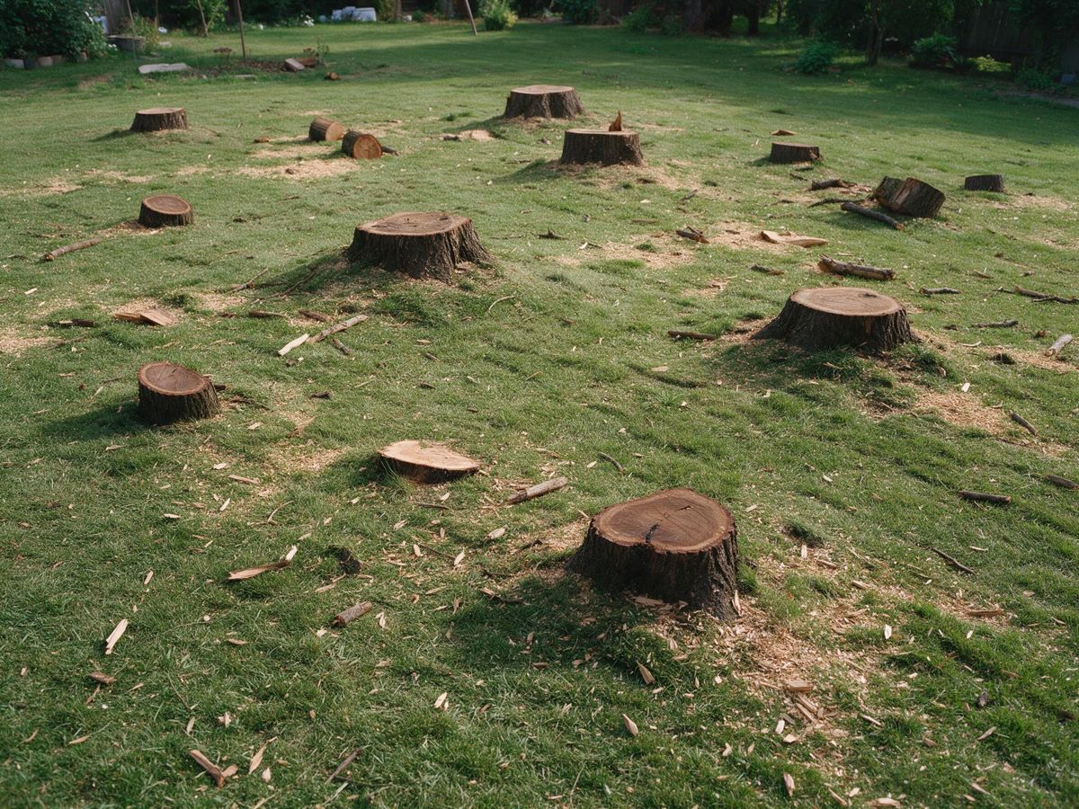 tree removal project in Haughton, LA